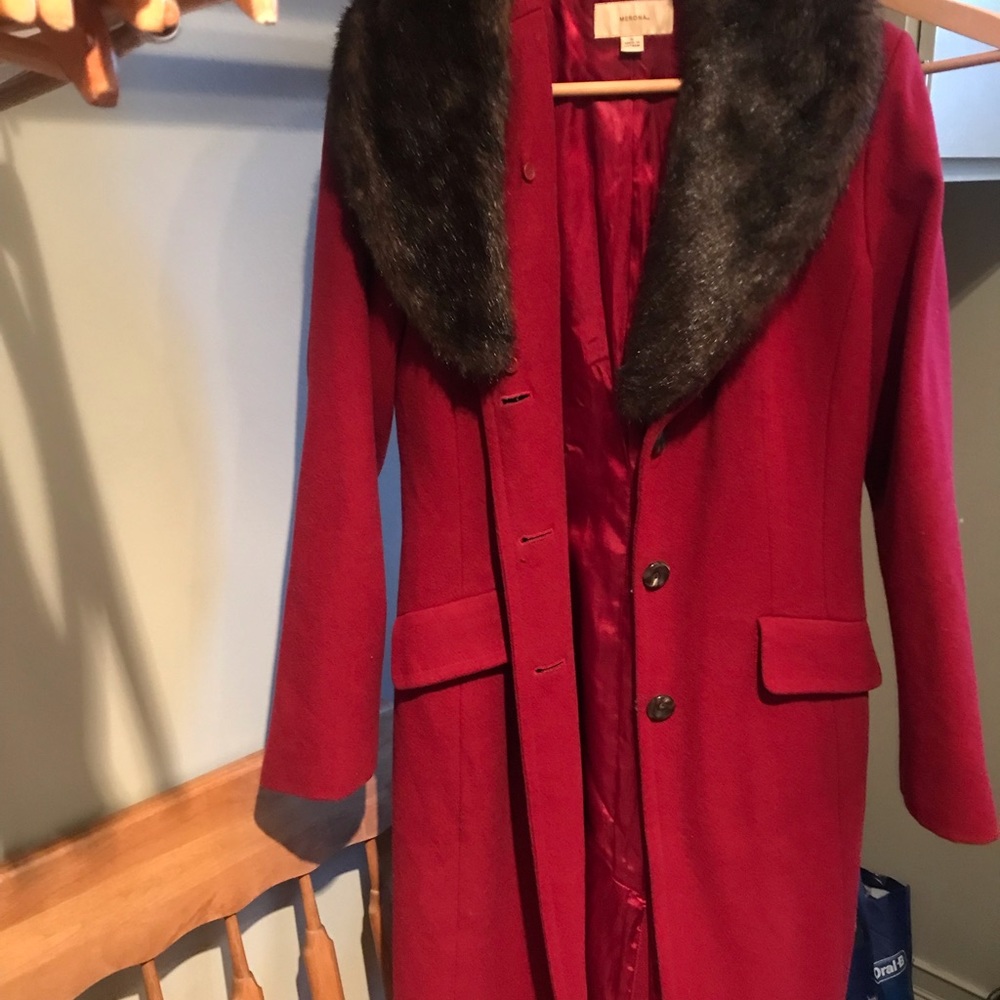 Merona Small long dress coat